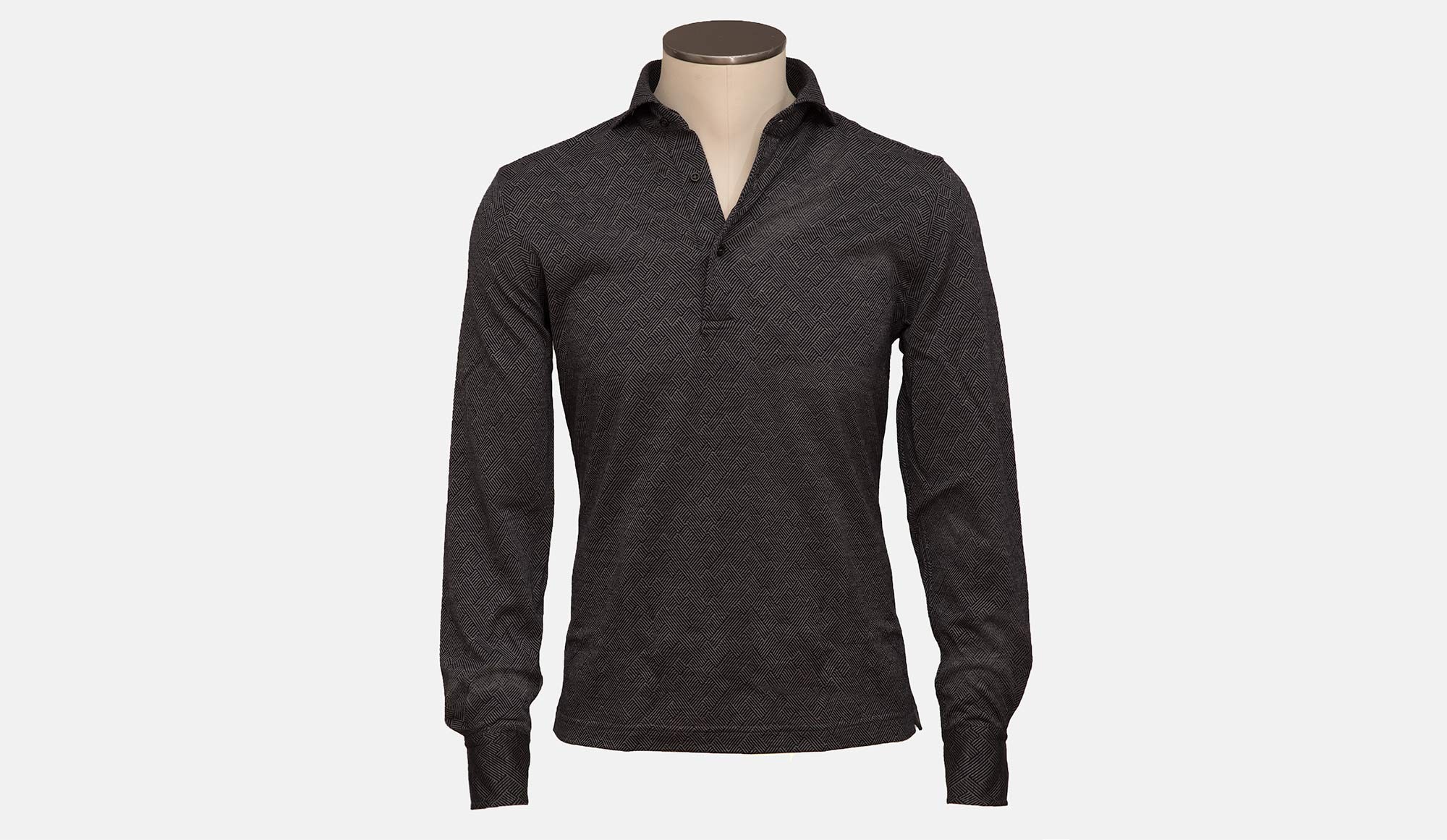 Guy Rover Blue Polo Longsleeve