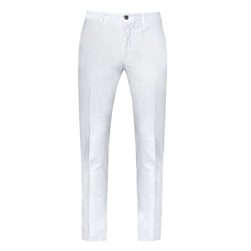 Incotex Trousers Cotton White