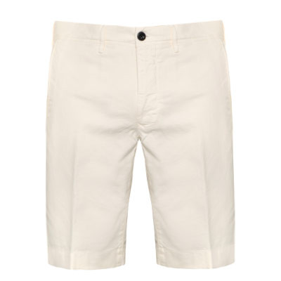 Incotex Bermuda Cotton Off-White