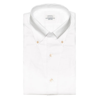 white shirt button