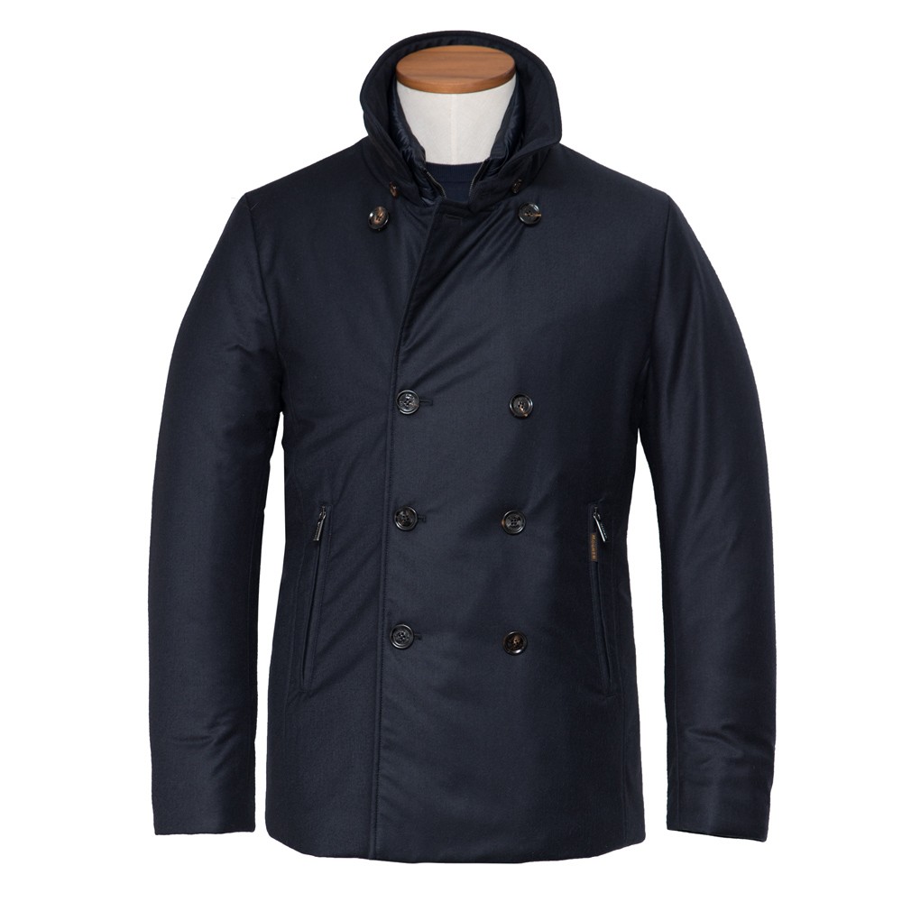 Moorer Coat Emidio Blue