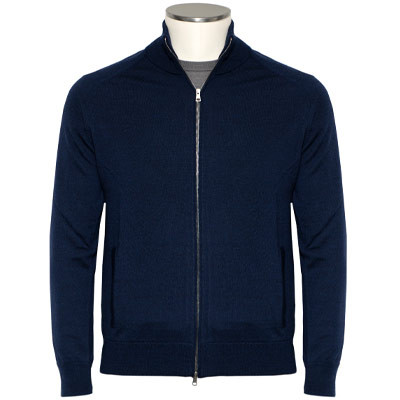 トップス made in italy ZANONE cardigun en Zanone Cardigan Zip 