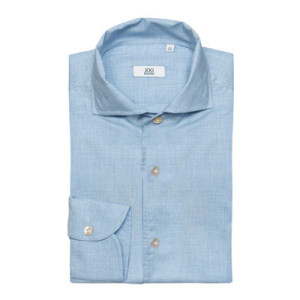 100Hands Shirt Cotton Light Blue