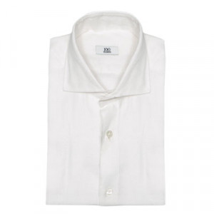 100Hands Shirt Oxford Linen White