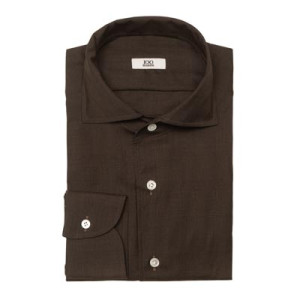 100Hands Shirt Wool Brown