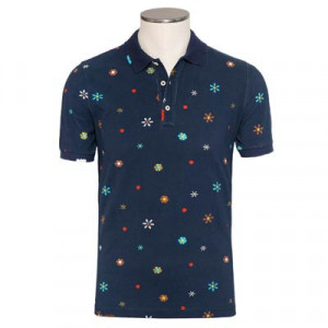 Altea Polo Flower Blue