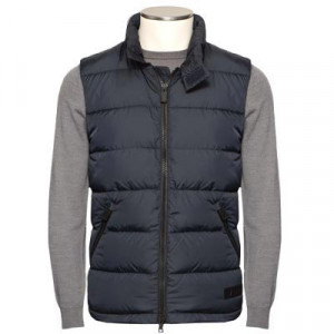 Aspesi Bodywarmer Down Navy