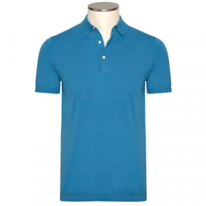 Aspesi Polo Short Sleeves Blue