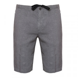 Aspesi Short Linen Grey