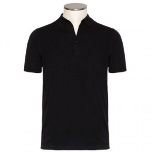 Aspesi Polo Short Sleeves Black
