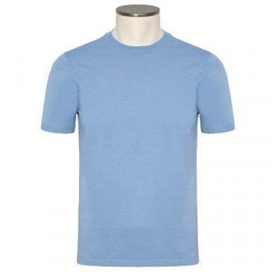 Aspesi Crewneck Short Sleeves Lavender