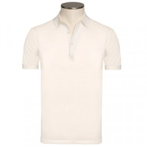 Aspesi Polo Short Sleeves White