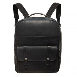 Barba Napoli Leather Backpack Blue