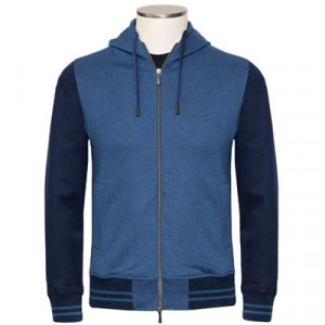 Capobianco Hooded Cardigan Blue