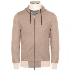Capobianco Hooded Cardigan Brown