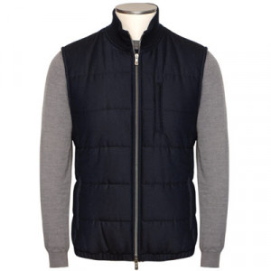 Capobianco Gilet Wool Navy