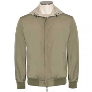 Capobianco Reversible Windbreaker Green-Sand
