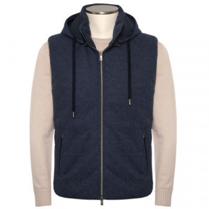 Capobianco Padded Bodywarmer Blue