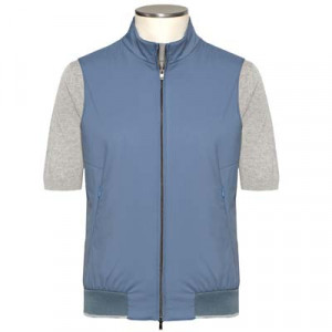 Cristiano Barbieri Gilet 'Olmetex' Blue