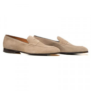 Doucals Loafer Suede Taupe
