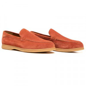 Doucals Loafers Suede 'Burnt Orange'