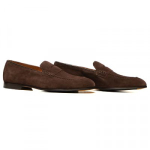 Doucals Loafer Suede Brown