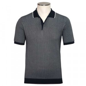 Drumohr Polo Cotton Fantasy Blue