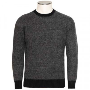 Drumohr Crewneck Geelong Contrast Grey