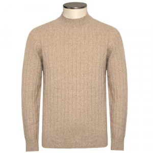 Drumohr Turtleneck Cashmere Beige
