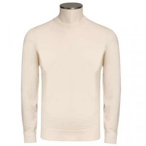 Drumohr Crewneck Wool 140S Off-White