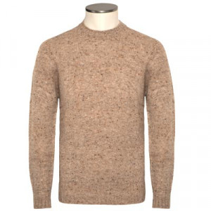 Drumohr Crewneck Donegal Brown