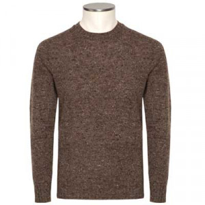 Drumohr Crewneck Donegal Brown