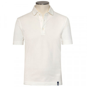 Drumohr Polo Pique White