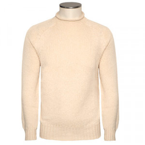 Drumohr Rollneck Cotton Cream