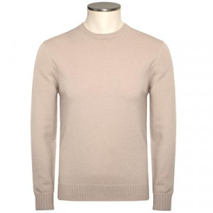 Drumohr Crewneck Merinos Stone