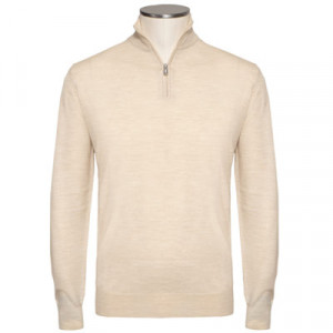 Fedeli Turtle Zip Wool S140 Sand