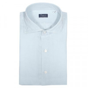 Finamore Shirt Denim Light Blue