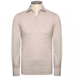 Finamore Polo Cashco Beige