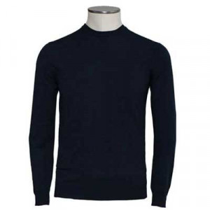 Zanone Crewneck FlexWool Navy