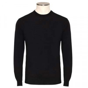 Zanone Crewneck FlexWool Black