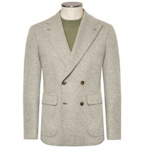 Gabo Knitted Cardigan Jacket Grey