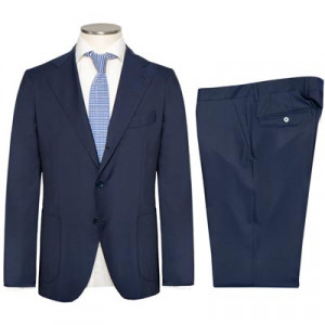 Gabo Suit Wool Neapolitan Blue