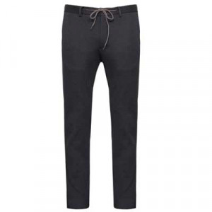 Germano Trousers Technical Twill Grey-Blue