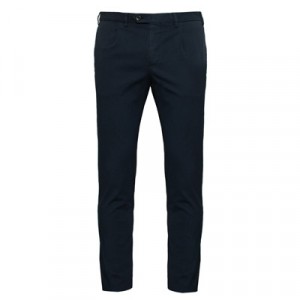 Germano Cotton Trousers Waffle Blue 