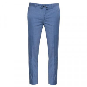 Germano Drawstring Wool Blue