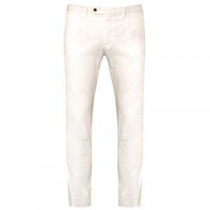 Germano Trousers "Irish Linen" Off-White