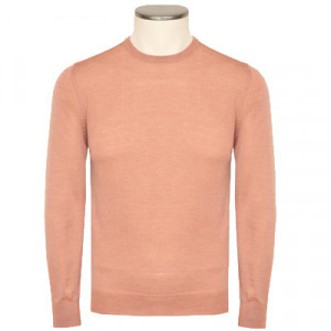 Gran Sasso Crewneck Wool-Silk Pink