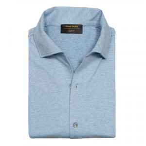 Gran Sasso Shirt Cashco Light-Blue