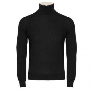 Gran Sasso Roll-Neck Black