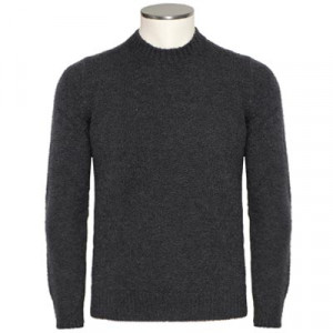 Gran Sasso Crewneck 'Bouclé' Grey